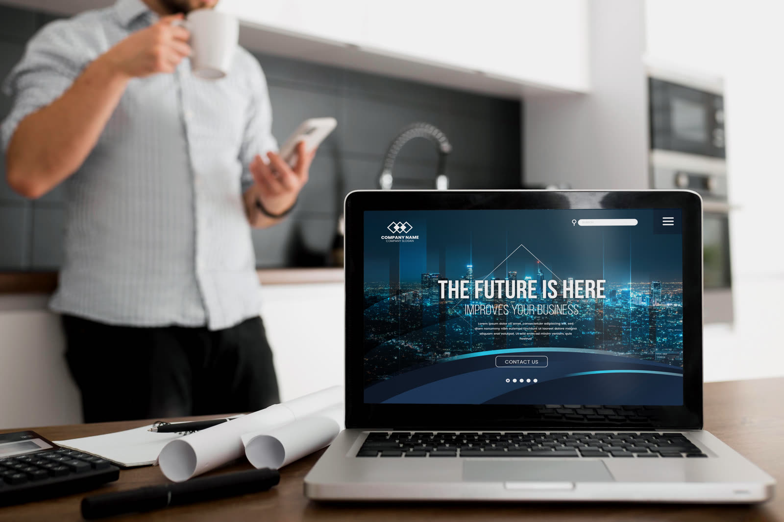 eyemedia sitios web landing page